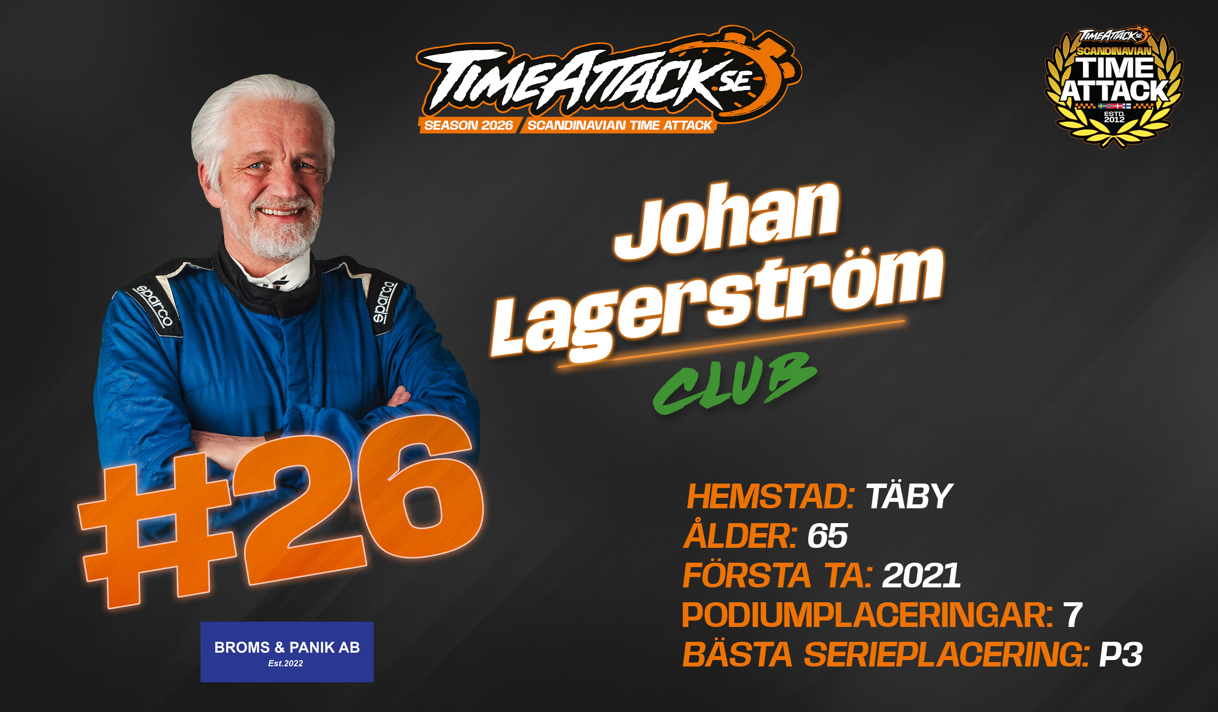 #26 Johan Lagerström_driver